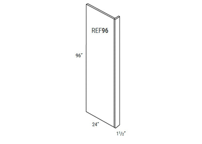 California - Refridgerator End Panel