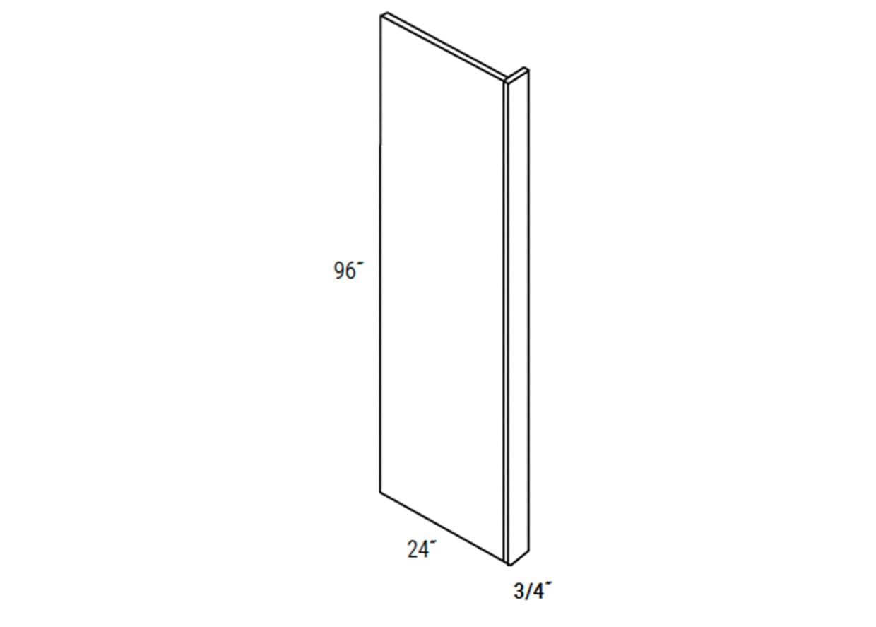 Malibu - Refridgerator End Panel