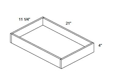 JAR Raised - Soft Close Rollout Trays