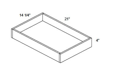 JAR Raised - Soft Close Rollout Trays