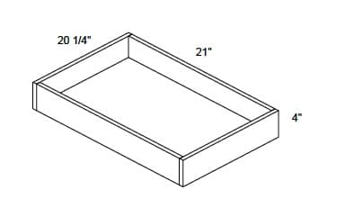 JAR Raised - Soft Close Rollout Trays