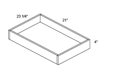 JAR Raised - Soft Close Rollout Trays