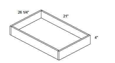 JAR Raised - Soft Close Rollout Trays
