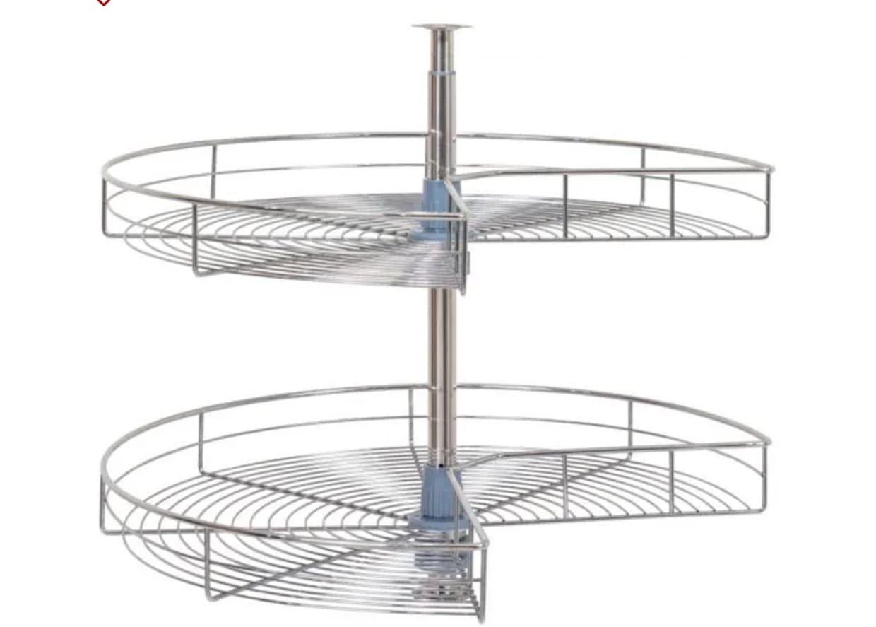 California - Polished Chrome Lasy Susans