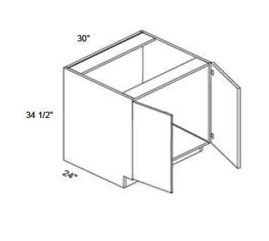 Alvic - Sink Base Cabinet Full Height Butt Doors
