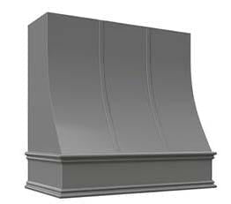 Sandy with Wood Strapping Value Hood