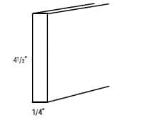 JAR Transitional - Toe Kick Molding