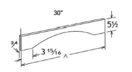 JAR Transitional - Shaker Valance