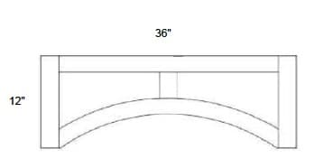 JAR Pillow - Raised Panel Door Valance