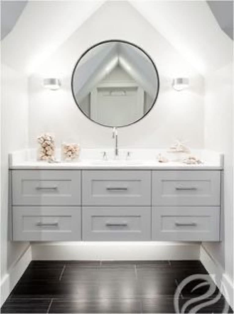 Alvic - Vanity Floating 2 Drawer Base