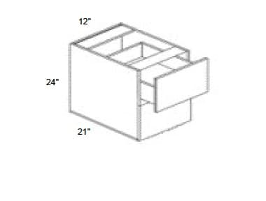 Alvic - Vanity Floating 2 Drawer Base