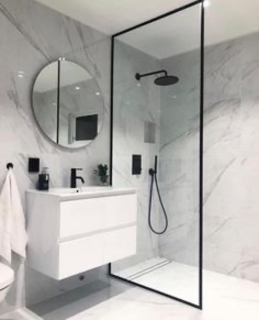 Venice - Hanging Vanity Sink Base with 2 Drawers