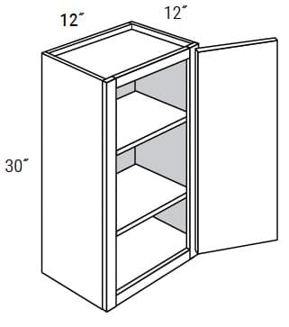 Yarmouth Slab - Wall Single Door 30" Tall