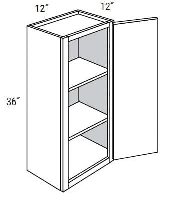 Yarmouth Slab - Wall Single Door 36" Tall