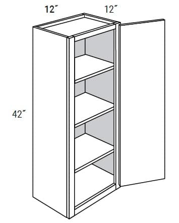 Yarmouth Slab - Wall Single Door 42" Tall