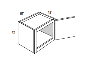 Yarmouth Slab - Wall Single Door 12" Tall