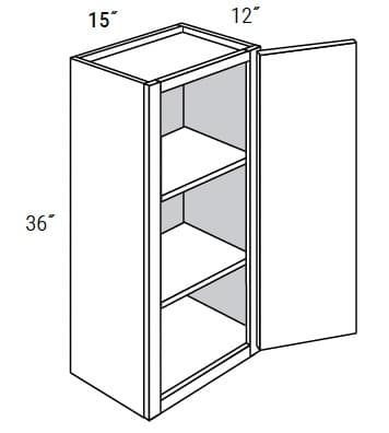 Yarmouth Slab - Wall Single Door 36" Tall