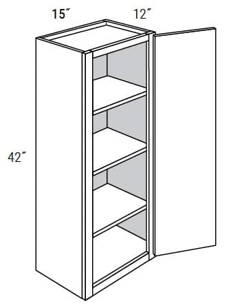 Yarmouth Slab - Wall Single Door 42" Tall