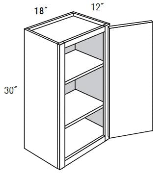 Weston - Wall Single Door 30" Tall