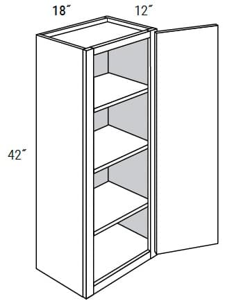 Weston - Wall Single Door 42" Tall