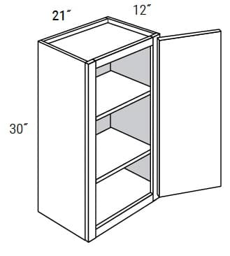 Yarmouth Slab - Wall Single Door 30" Tall