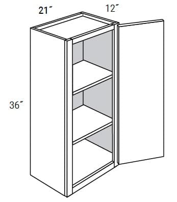 Yarmouth Raised - Wall Single Door 36" Tall