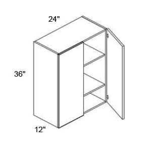 Trends - Wall Double Doors W/Butt Doors 36" Tall