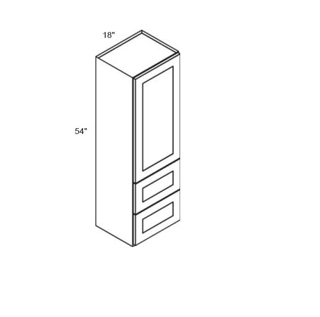 MX Shaker - Wall Cabinet W/ 2 Built in Drawers