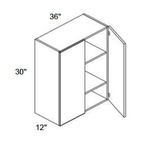Trends - Wall Double Doors W/Butt Doors 30" Tall