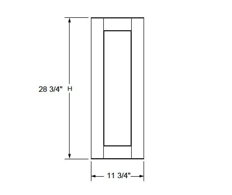 Amesbury Recessed - Wall Decorative End Panel