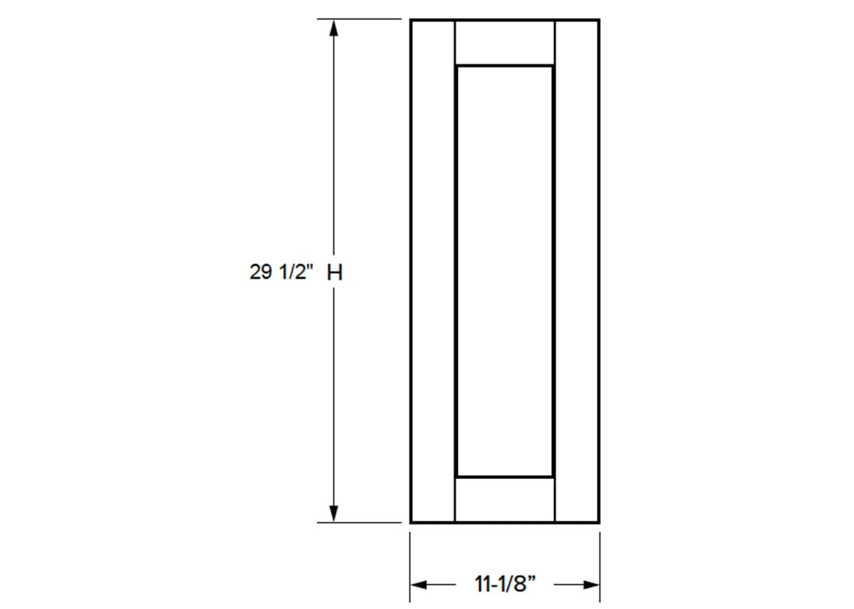 Malibu - Wall Decorative End Panel