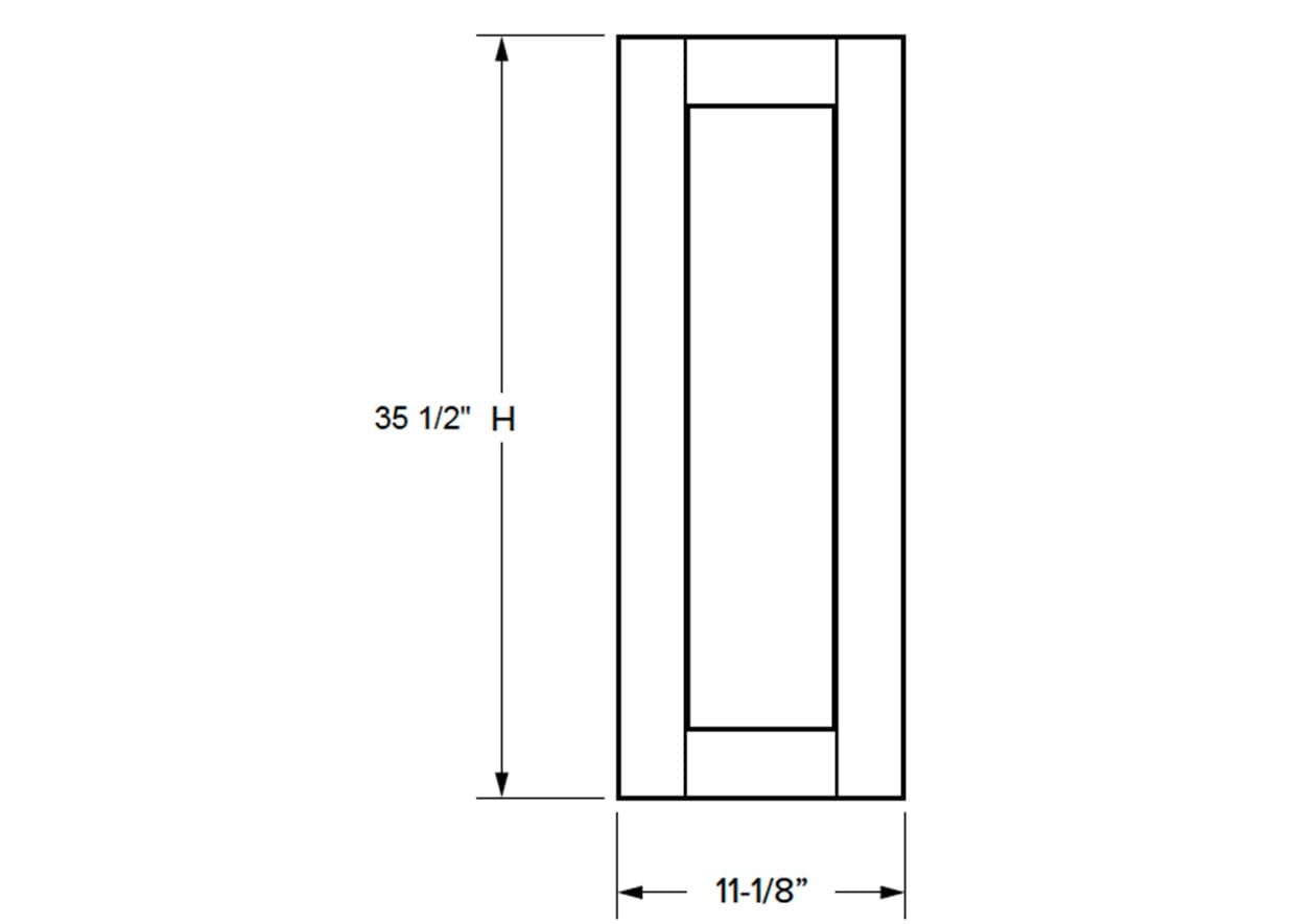 Malibu - Wall Decorative End Panel