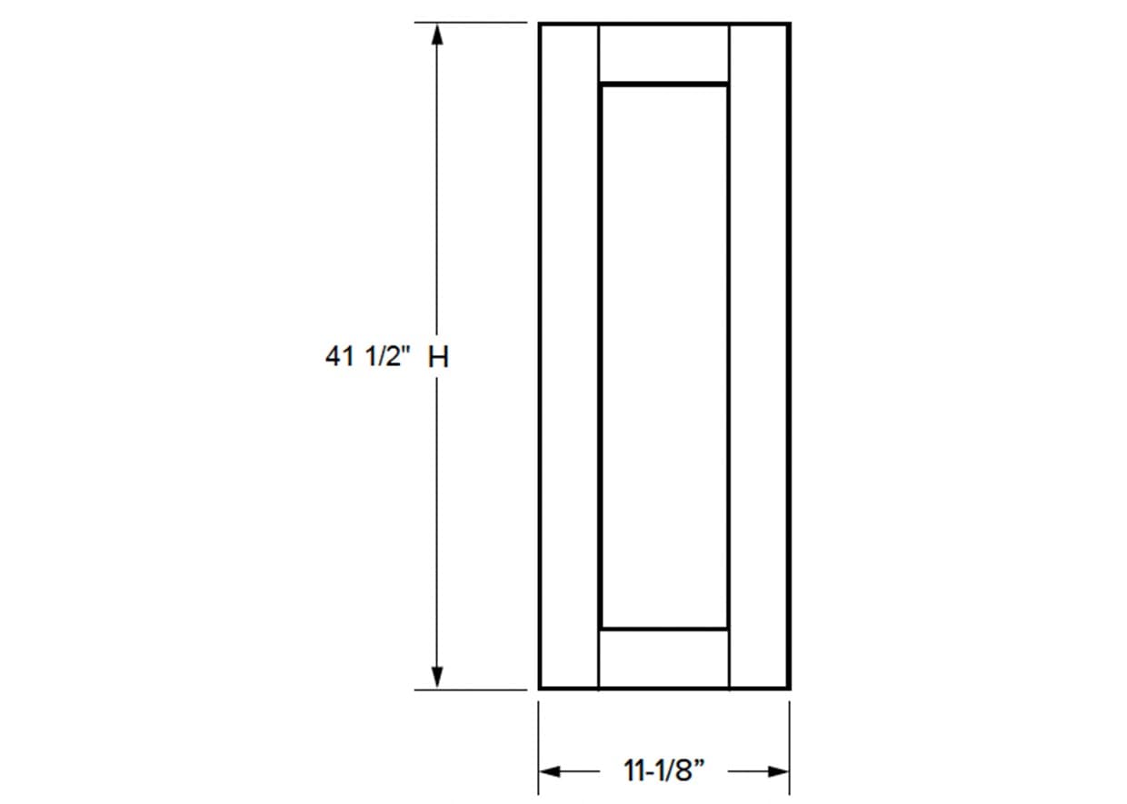 Malibu - Wall Decorative End Panel