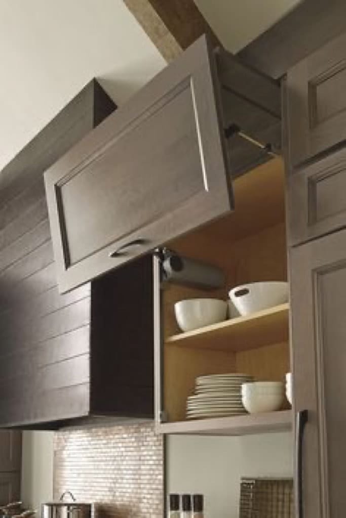 Venice - Wall Double Door Lift Up Cabinet 30" Tall