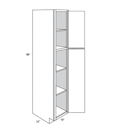 Alvic - Tall 2 Door Pantry