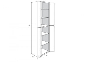Alvic - Tall 4 Doors Pantry W/ Butt Doors
