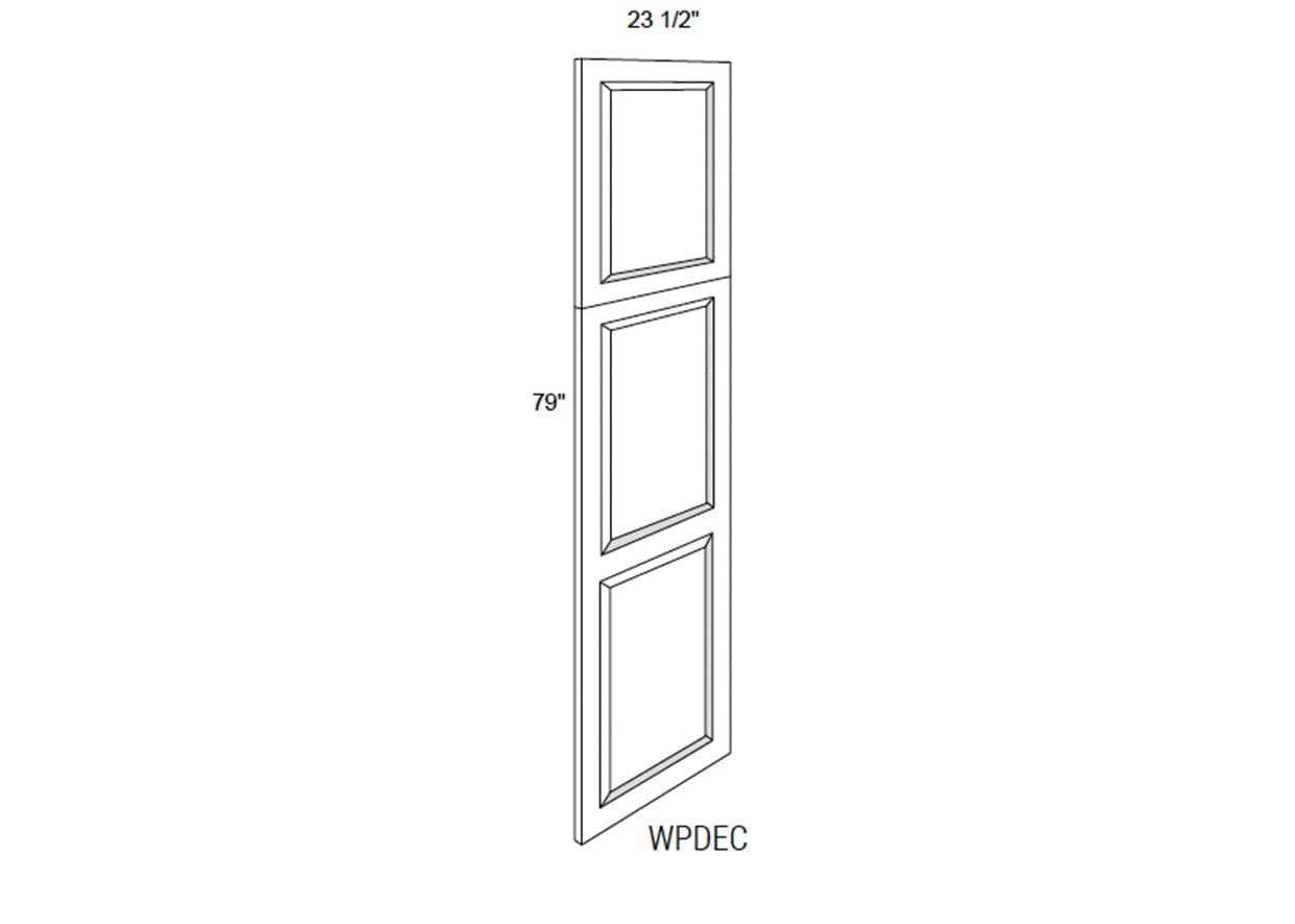 Dover - Tall Decorative End Panel