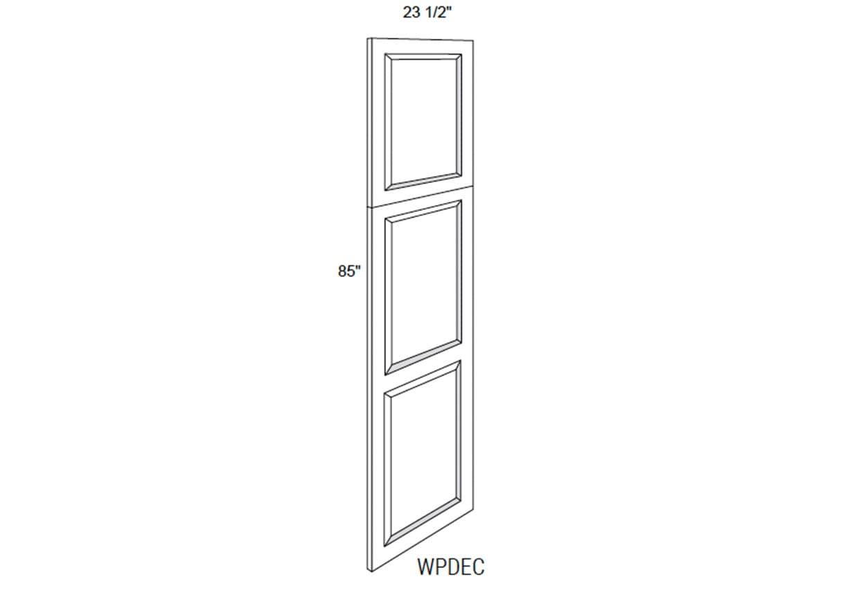 Dover - Tall Decorative End Panel