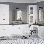 Catalina white vanity